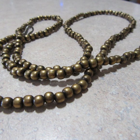 Gold color metal Ball beads - Picture 9 of 9